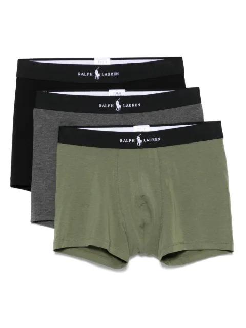 logo-waistband boxers (pack of three) by POLO RALPH LAUREN