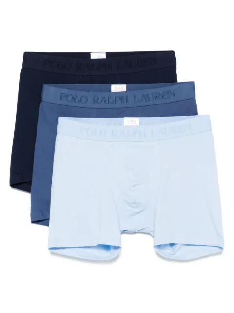 logo-waistband boxers (pack of three) by POLO RALPH LAUREN