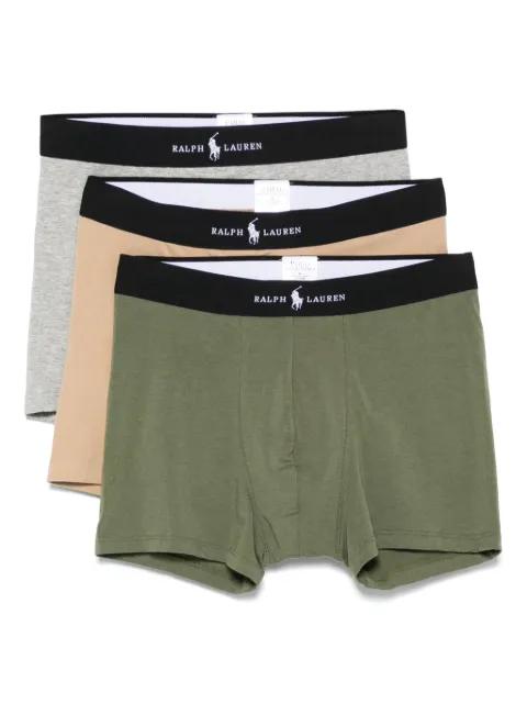 logo-waistband boxers (pack of three) by POLO RALPH LAUREN
