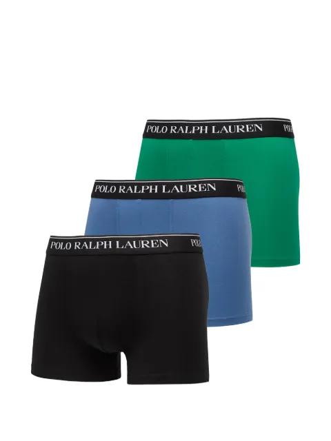 logo-waistband boxers (pack of three) by POLO RALPH LAUREN