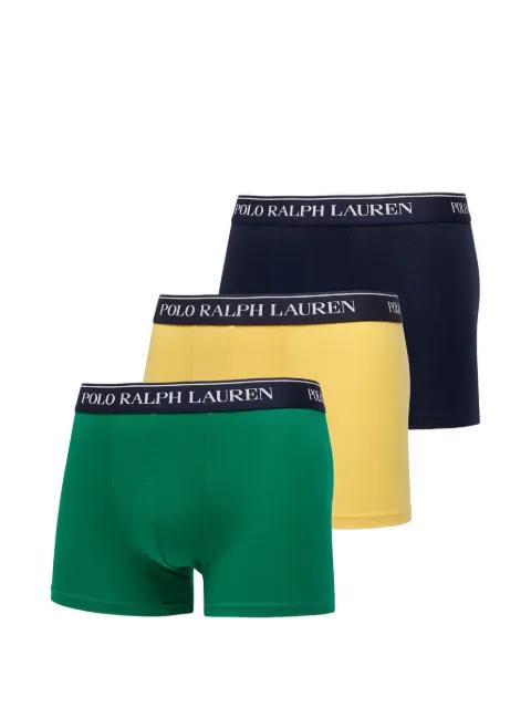 logo-waistband trunks (set of three) by POLO RALPH LAUREN