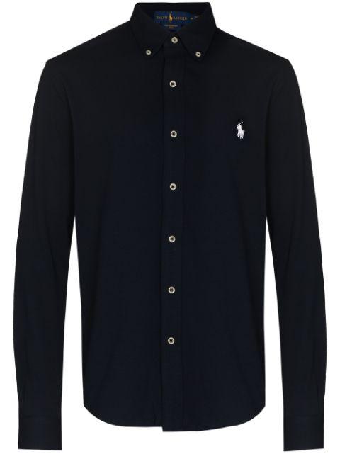 long-sleeve button-down shirt by POLO RALPH LAUREN