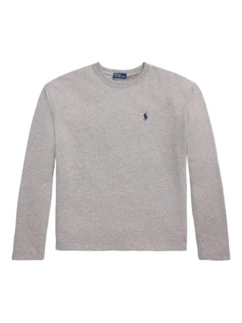 long-sleeve crew-neck T-shirt by POLO RALPH LAUREN