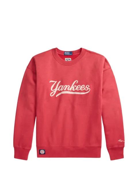 long-sleeve crew neck sweatshirt by POLO RALPH LAUREN