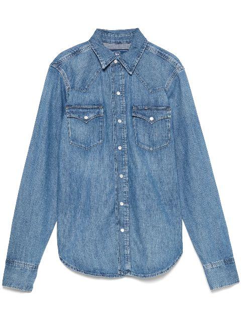 long-sleeve denim shirt by POLO RALPH LAUREN