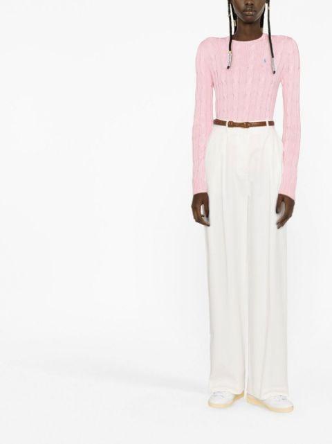 long-sleeve knitted jumper by POLO RALPH LAUREN