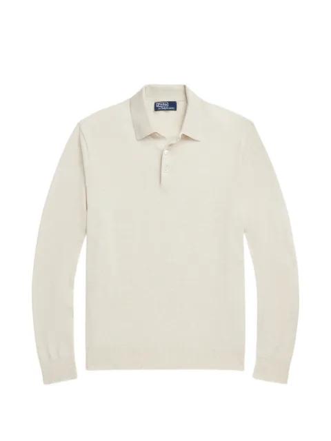long-sleeve polo shirt by POLO RALPH LAUREN
