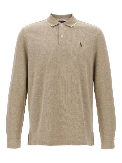long-sleeve polo shirt by POLO RALPH LAUREN
