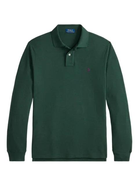long-sleeve polo shirt by POLO RALPH LAUREN