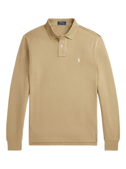 long-sleeve polo shirt by POLO RALPH LAUREN