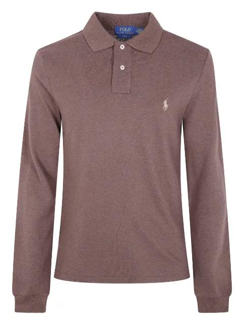 long-sleeve polo shirt by POLO RALPH LAUREN