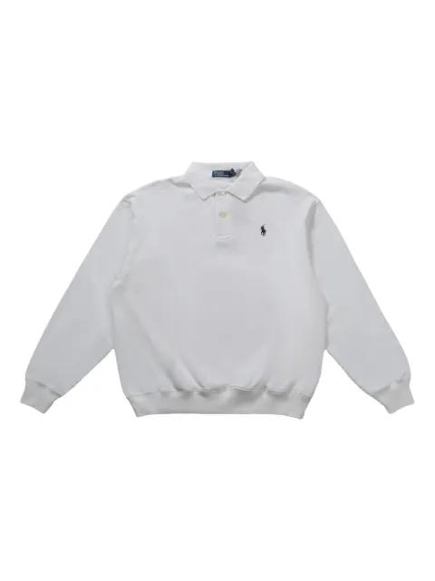 long-sleeve polo sweatshirt by POLO RALPH LAUREN