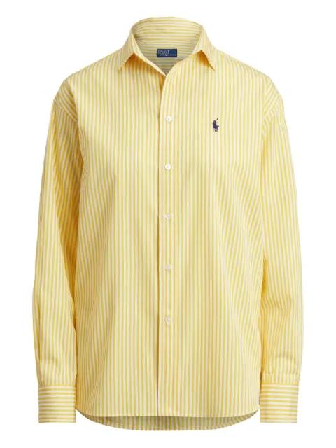 long-sleeve striped cotton shirt by POLO RALPH LAUREN