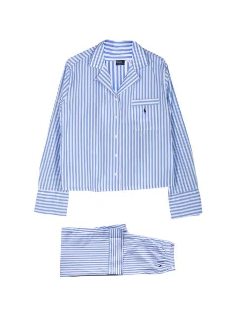 long-sleeve striped pajama set by POLO RALPH LAUREN