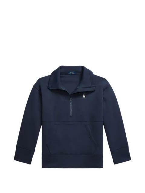 long-sleeve zip-fastening sweatshirt by POLO RALPH LAUREN