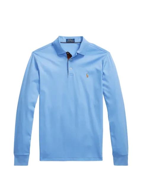 long-sleeved polo shirt by POLO RALPH LAUREN