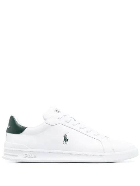 low-top logo-print sneakers by POLO RALPH LAUREN