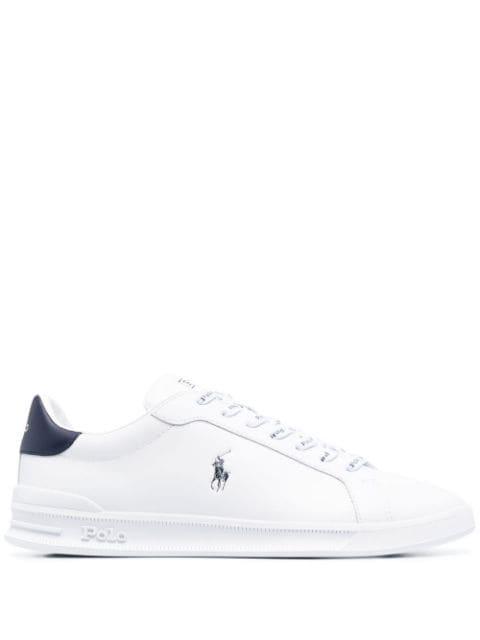 low-top logo-print sneakers by POLO RALPH LAUREN