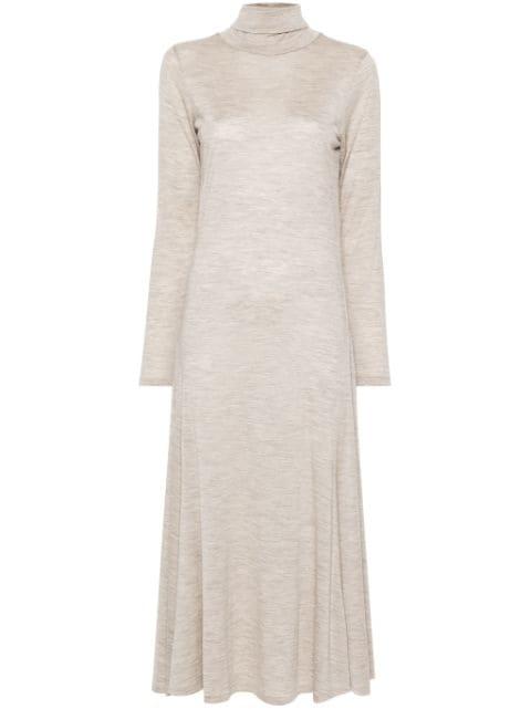 mélange-effect maxi dress by POLO RALPH LAUREN