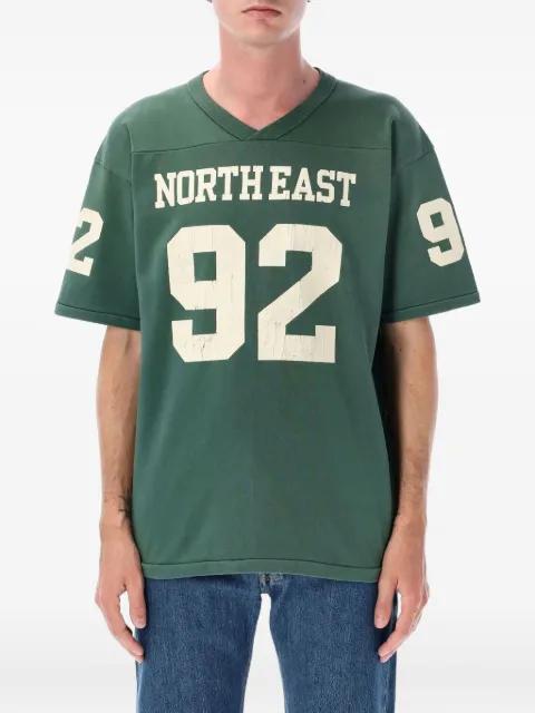 number-print V-neck T-shirt by POLO RALPH LAUREN