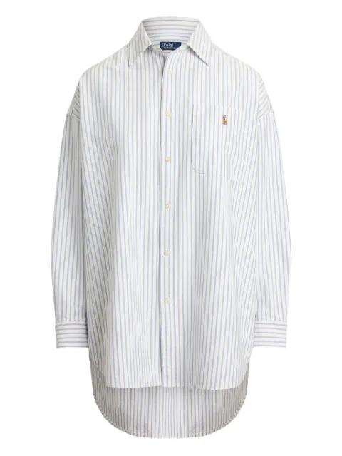 oversized oxford striped shirt by POLO RALPH LAUREN