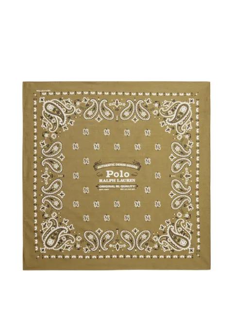 paisley-motif cotton bandanna by POLO RALPH LAUREN