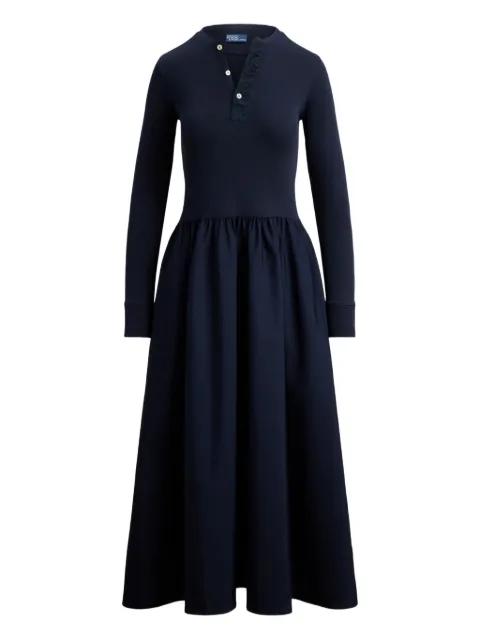 panelled midi dress by POLO RALPH LAUREN