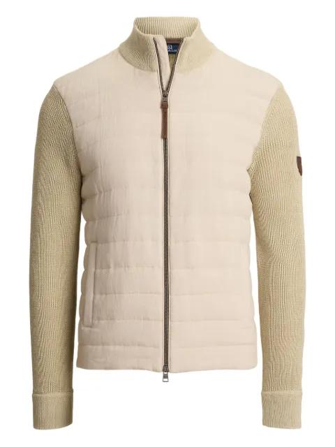 panelled padded jacket by POLO RALPH LAUREN