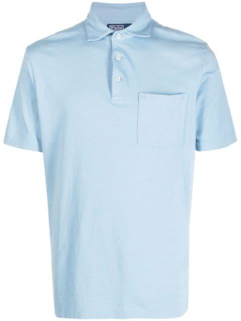 patch-pocket polo shirt by POLO RALPH LAUREN