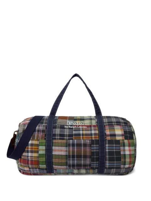 patchwork-patten holdall by POLO RALPH LAUREN