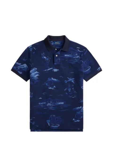 patterned polo shirt by POLO RALPH LAUREN