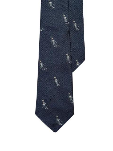 patterned silk tie by POLO RALPH LAUREN