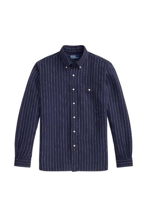 pinstripe-pattern shirt by POLO RALPH LAUREN