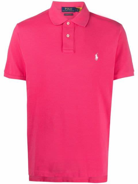 piqué embroidered polo shirt by POLO RALPH LAUREN