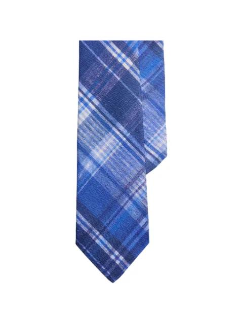 plaid-pattern tie by POLO RALPH LAUREN