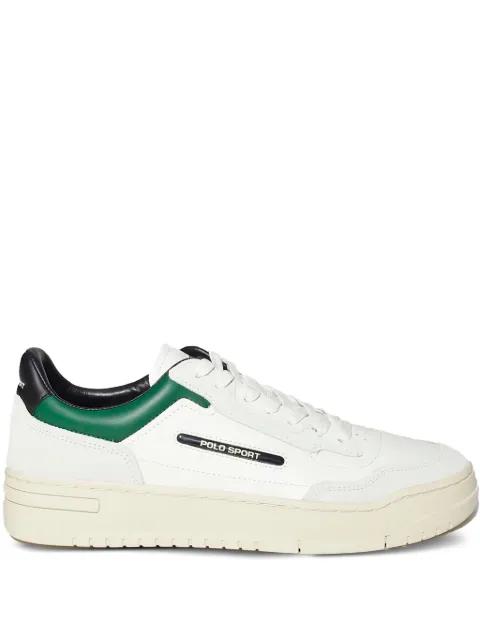 platform lace-up sneakers by POLO RALPH LAUREN
