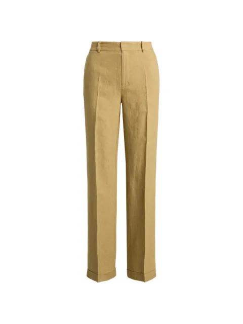 pleat-detail tailored trousers by POLO RALPH LAUREN