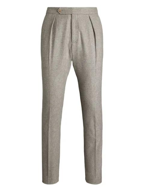 pleated-front trousers by POLO RALPH LAUREN