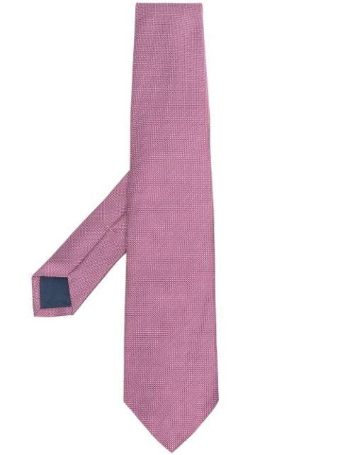 polka dot embroidered silk tie by POLO RALPH LAUREN