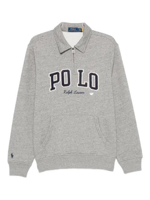 polo-neck kangaroo-pocket sweatshirt by POLO RALPH LAUREN