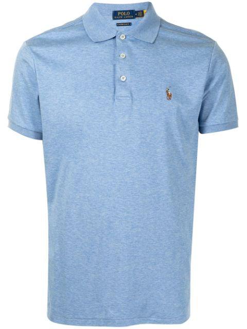 polo-pony embroidered polo shirt by POLO RALPH LAUREN