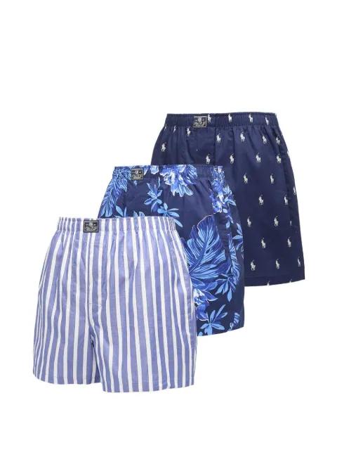 printed boxers (set of three) by POLO RALPH LAUREN