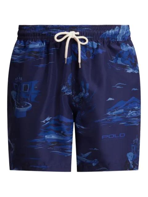 printed swim shorts by POLO RALPH LAUREN