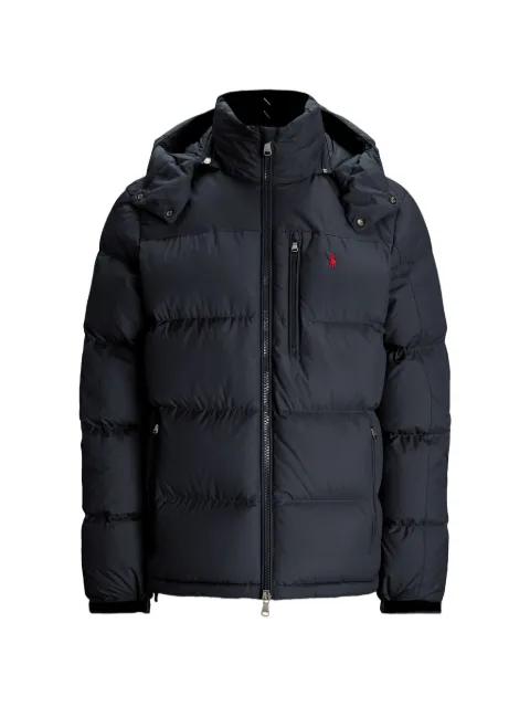 quilted hoodied jacket by POLO RALPH LAUREN