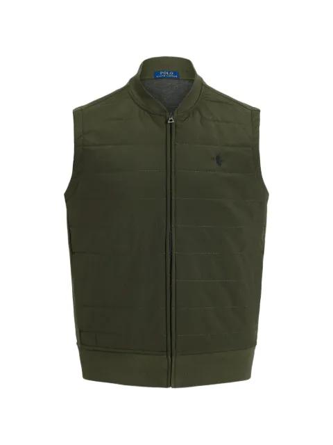 quilted-panel gilet by POLO RALPH LAUREN