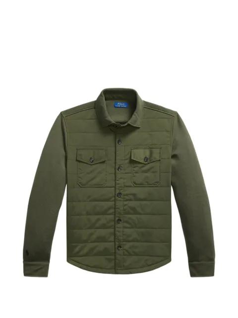 quilted-panel shirt by POLO RALPH LAUREN