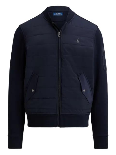 quilted zip bomber jacket by POLO RALPH LAUREN