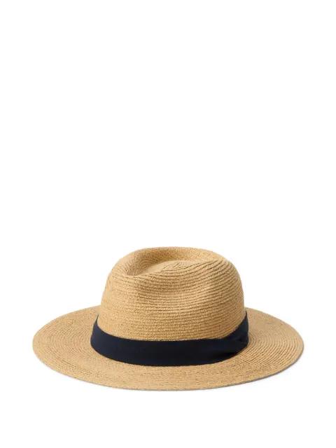 raffia hat by POLO RALPH LAUREN
