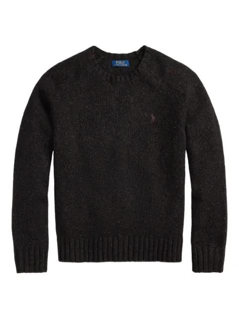 raglan-sleeve wool sweater by POLO RALPH LAUREN