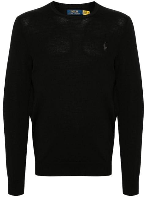 round-neck wool sweater by POLO RALPH LAUREN